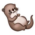 Emoji 🦦 Lontra su Samsung One UI 6.1.