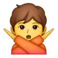 🙅 Emoji Pessoa Fazendo Gesto De «não» na Samsung One UI 6.1.