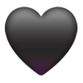 🖤 Emoji Corazón Negro en Samsung One UI 6.1.