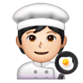 Emoji 🧑🏻‍🍳 Persona Che Cucina: Carnagione Chiara su Samsung One UI 6.1.