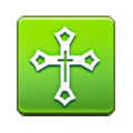 Emoji ♱ Croce siriana orientale su Samsung One UI 6.1.