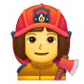 👩‍🚒 Emoji Feuerwehrfrau Samsung One UI 6.1.
