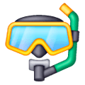 Emoji 🤿 Maschera Da Sub su Samsung One UI 6.1.
