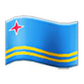 🇦🇼 Emoji Bandera: Aruba en Samsung One UI 6.1.