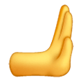 🫸 Emoji Nach Rechts Drückende Hand Samsung One UI 6.1.