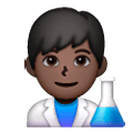 👨🏿‍🔬 Emoji Wissenschaftler: dunkle Hautfarbe Samsung One UI 6.1.