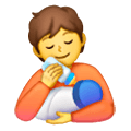 🧑‍🍼 Emoji Persona Que Alimenta Al Bebé en Samsung One UI 6.1.