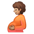 🫄🏽 Emoji Persona Embarazada: Tono De Piel Medio en Samsung One UI 6.1.