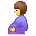 🤰 Emoji Mujer Embarazada en Samsung One UI 6.1.