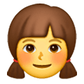 👧 Emoji Niña en Samsung One UI 6.1.