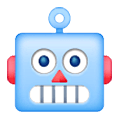 Emoji 🤖 Faccina Di Robot su Samsung One UI 6.1.