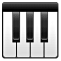 Emoji 🎹 Piano su Samsung One UI 6.1.