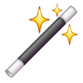 Emoji 🪄 Bacchetta Magica su Samsung One UI 6.1.