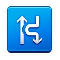 ⛕ Emoji Tráfico alternativo unidireccional a la izquierda en Samsung TouchWiz Nature UX 2.