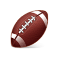 🏈 Emoji Balón De Fútbol Americano en Samsung TouchWiz Nature UX 2.