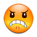 😠 Emoji Rosto Zangado na Samsung TouchWiz Nature UX 2.