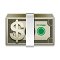 💵 Emoji Dollar-Banknote Samsung TouchWiz Nature UX 2.