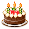🎂 Emoji Tarta De Cumpleaños en Samsung TouchWiz Nature UX 2.