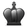 ♚ Emoji Rey de color negro de ajedrez en Samsung TouchWiz Nature UX 2.