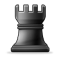 ♜ Emoji Schachfigur schwarzer Turm Samsung TouchWiz Nature UX 2.