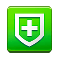 ⛨ Emoji Schwarzes Kreuz auf Schild Samsung TouchWiz Nature UX 2.