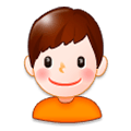 Emoji 👦 Bambino su Samsung TouchWiz Nature UX 2.