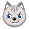 😼 Emoji Rosto De Gato Com Sorriso Irônico na Samsung TouchWiz Nature UX 2.