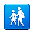 Emoji 🚸 Attraversamento Bambini su Samsung TouchWiz Nature UX 2.