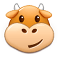 Émoji 🐮 Tête De Vache sur Samsung TouchWiz Nature UX 2.