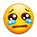😢 Emoji Cara Llorando en Samsung TouchWiz Nature UX 2.