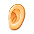 Emoji 👂 Orecchio su Samsung TouchWiz Nature UX 2.