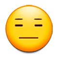 😑 Emoji Rosto Inexpressivo na Samsung TouchWiz Nature UX 2.