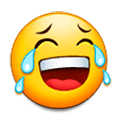 Emoji 😂 Faccina Con Lacrime Di Gioia su Samsung TouchWiz Nature UX 2.