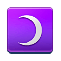 Emoji ☽ Il primo quarto della luna  su Samsung TouchWiz Nature UX 2.