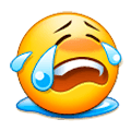 Emoji 😭 Faccina Disperata su Samsung TouchWiz Nature UX 2.