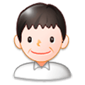 Emoji 👨 Uomo su Samsung TouchWiz Nature UX 2.