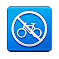 Emoji 🚳 Segnale Di Divieto Di Transito Delle Biciclette su Samsung TouchWiz Nature UX 2.
