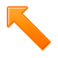 Emoji ↖️ Freccia In Alto A Sinistra su Samsung TouchWiz Nature UX 2.