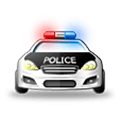 🚔 Emoji Vorderansicht Polizeiwagen Samsung TouchWiz Nature UX 2.