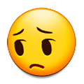 😔 Emoji Rosto Deprimido na Samsung TouchWiz Nature UX 2.