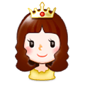 Émoji 👸 Princesse sur Samsung TouchWiz Nature UX 2.