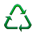 ♺ Emoji Recycling-Symbol für allgemeine Materialien Samsung TouchWiz Nature UX 2.