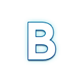 🇧 Emoji Indicador regional Símbolo Letra B en Samsung TouchWiz Nature UX 2.