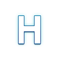 Emoji 🇭 Lettera simbolo indicatore regionale H su Samsung TouchWiz Nature UX 2.
