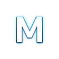 🇲 Emoji Símbolo do indicador regional letra M na Samsung TouchWiz Nature UX 2.