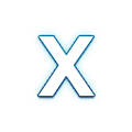 Émoji 🇽 Symbole indicateur régional lettre X sur Samsung TouchWiz Nature UX 2.