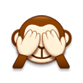 🙈 Emoji Mono Con Los Ojos Tapados en Samsung TouchWiz Nature UX 2.