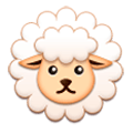 Emoji 🐑 Pecora su Samsung TouchWiz Nature UX 2.