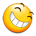 Emoji 😆 Sorriso A Bocca Aperta Con Occhi Chiusi su Samsung TouchWiz Nature UX 2.