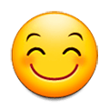 😊 Emoji lächelndes Gesicht mit lachenden Augen Samsung TouchWiz Nature UX 2.